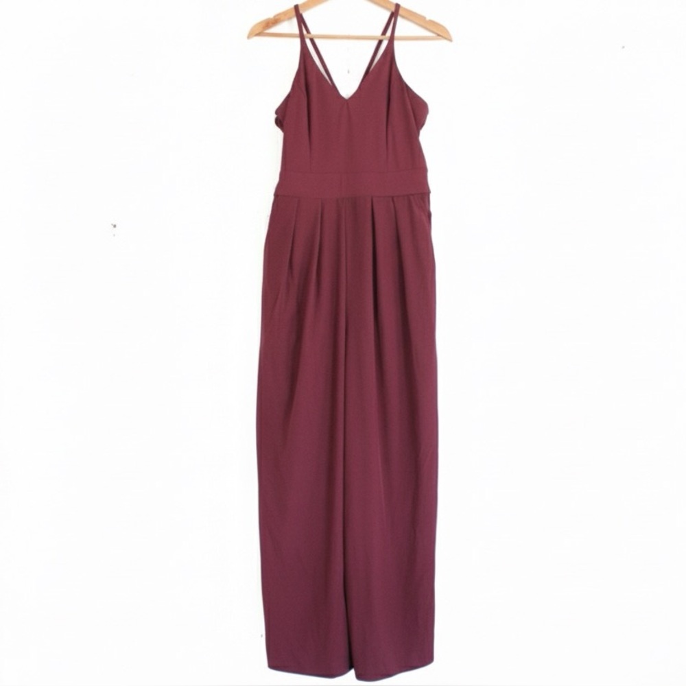 HALARA Breezeful™ Backless Side Invisible Zipper Pocket Wide Leg Jumpsuit - Picture 2 of 10